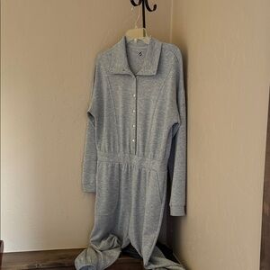 Lou & Grey Gray Jumpsuit